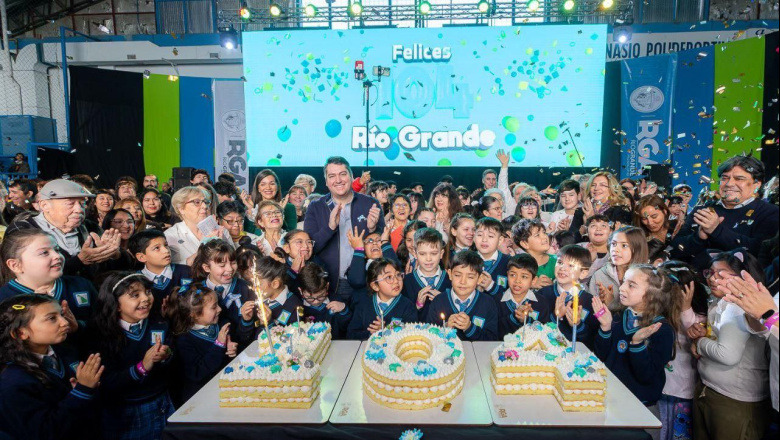 El Municipio celebró 104 años de Río Grande