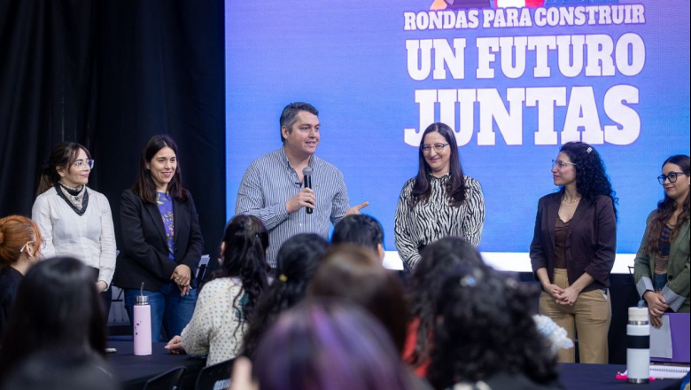 El intendente acompañó el último encuentro de "Rondas para construir futuro juntas"