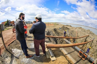 Margen Sur: Avanzan las obras para aumentar la presión de agua