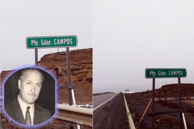 El puente sobre el río Grande lleva el nombre del exgobernador Manuel Campos