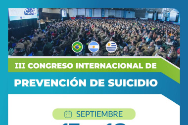17 y 18 de septiembre: Se abren las inscripciones para el III Congreso Internacional de Prevención del Suicidio