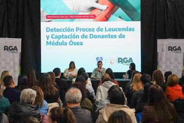 El Municipio lanzó el Programa de Detección Precoz de Leucemias y Captación de Donantes de Médula Ósea