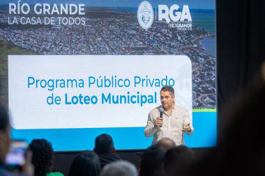 Martín Perez presentó un programa público privado para el acceso a la vivienda