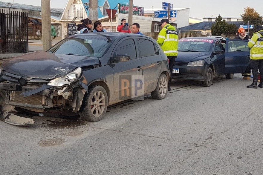 Una pasajera resultó lesionada tras el choque de un remis esta mañana ...